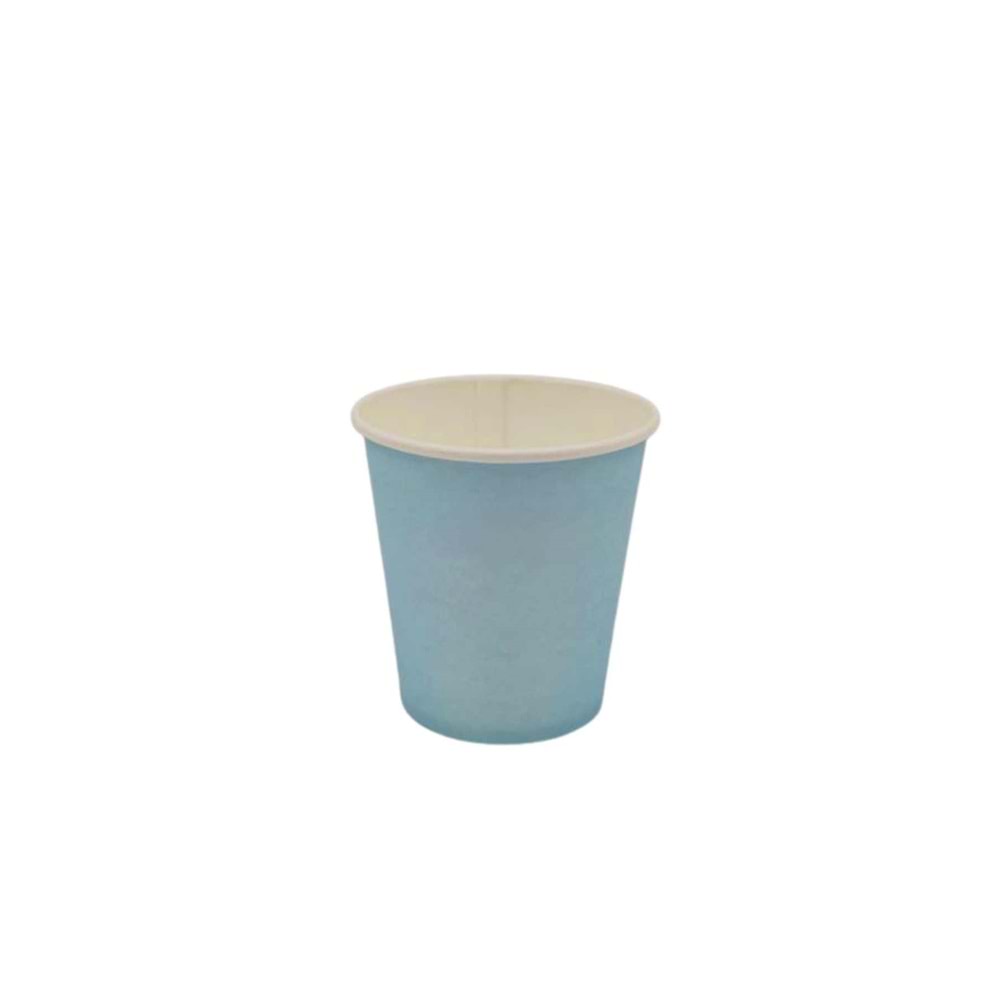 KARTON BARDAK - MAVİ - 8 OZ