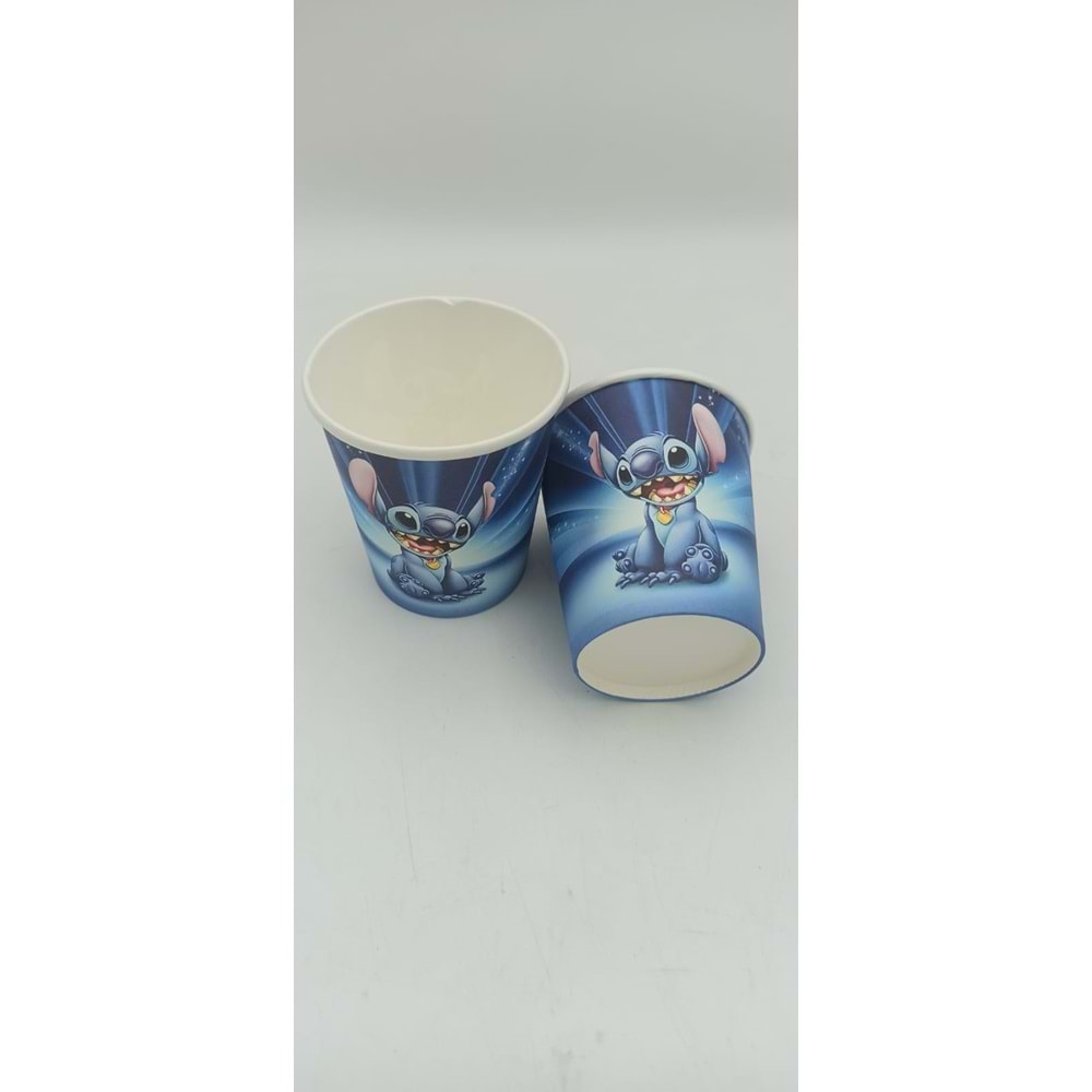 KARTON BARDAK - STİTCH - 8 OZ