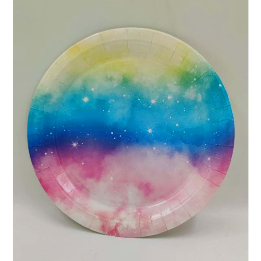 KARTON TABAK 8Lİ - RAINBOW - 23 CM