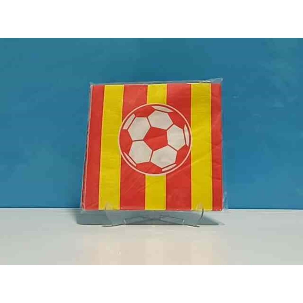 KAĞIT PEÇETE 33x33 CM - SARI KIRMIZI - 20 Lİ