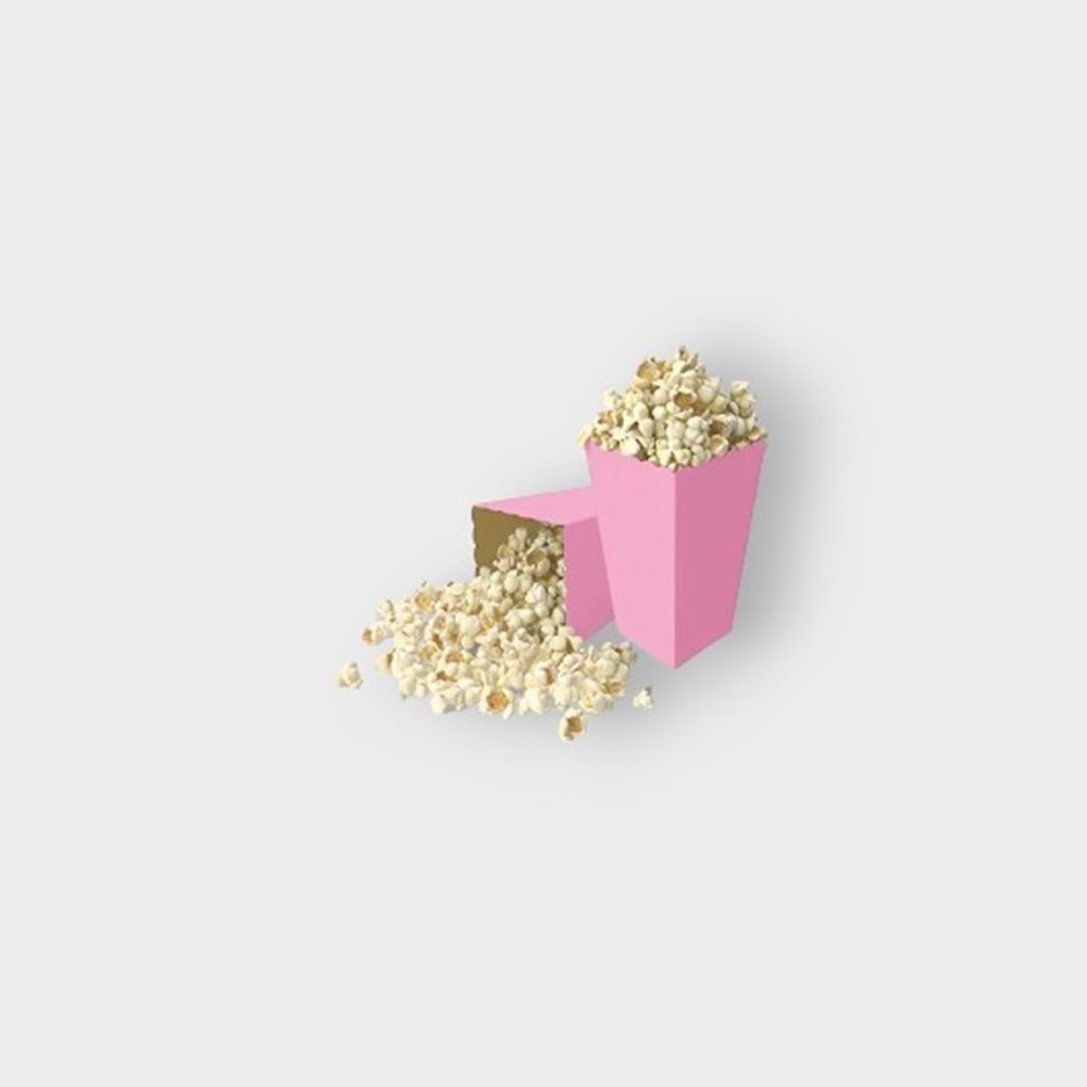 MISIR KUTUSU - PEMBE - 15X15 CM