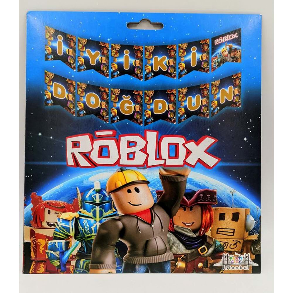 İYİ Kİ DOĞDUN BANNER - ROBLOX - 15X17 CM