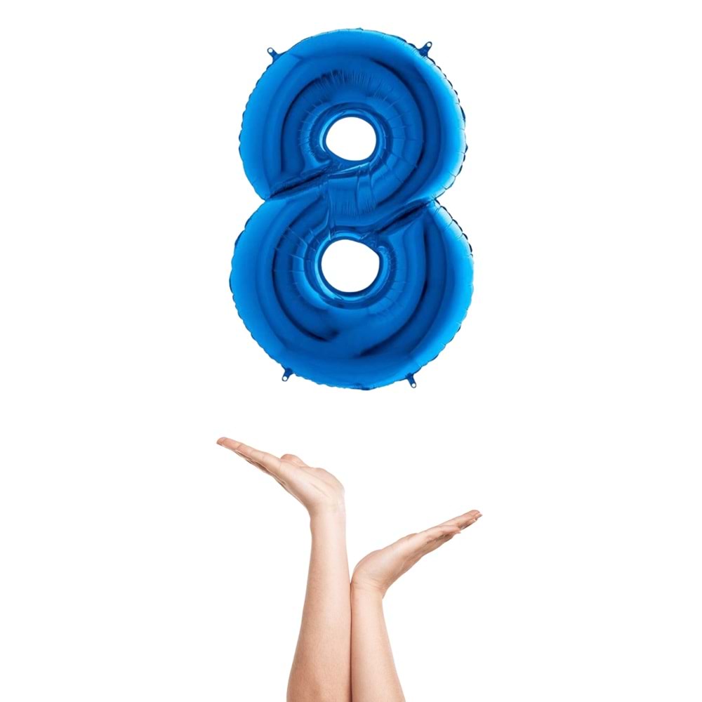 FOLYO BALON - 16 - 8 MAVİ - 16