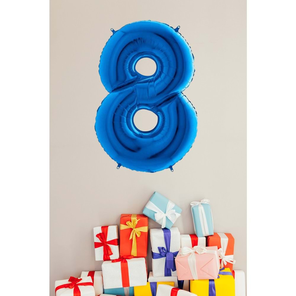 FOLYO BALON - 16 - 8 MAVİ - 16