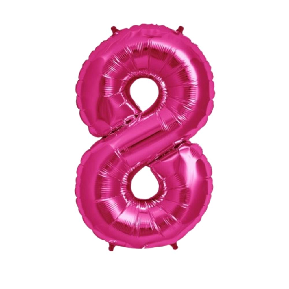 FOLYO BALON - 16 - 8 PEMBE - 16