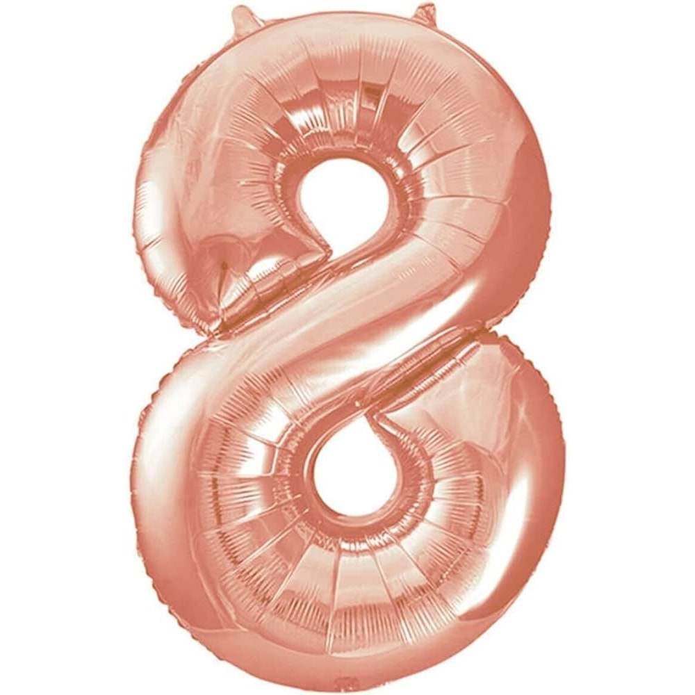 FOLYO BALON - 16 - 8 ROSEGOLD - 16