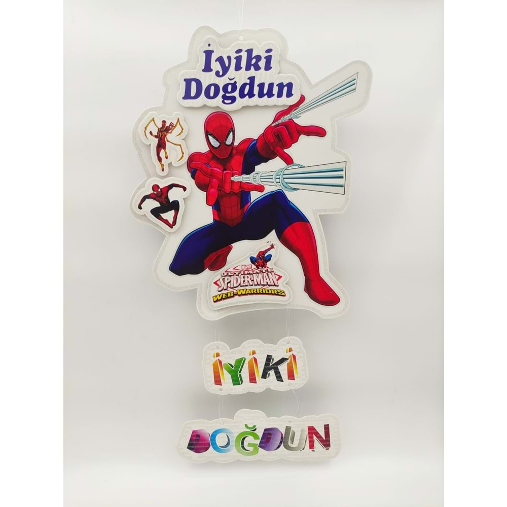 SARKIT - ÜÇ BOYUTLU - İYİ Kİ DOĞDUN - SPİDERMAN