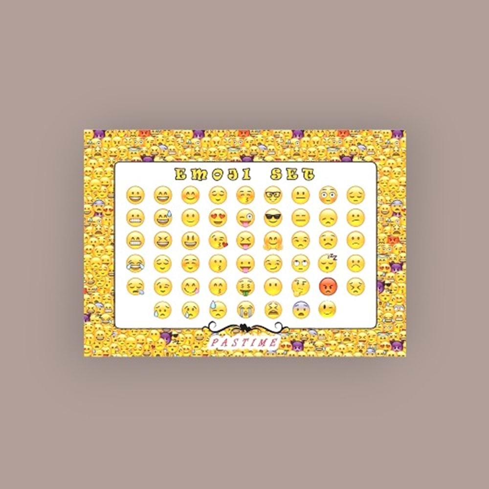 TRANSFER SET - EMOJİ KESİCİ - 52 Lİ