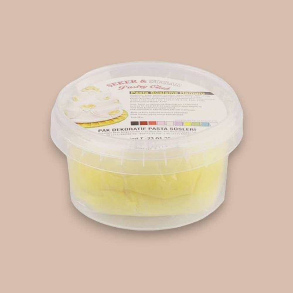 ŞEKER HAMURU - 200 GR - SARI