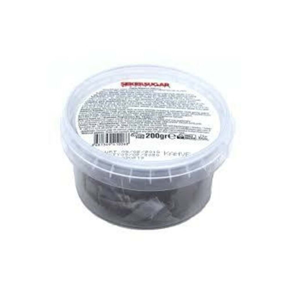 ŞEKER HAMURU - 200 GR - SİYAH