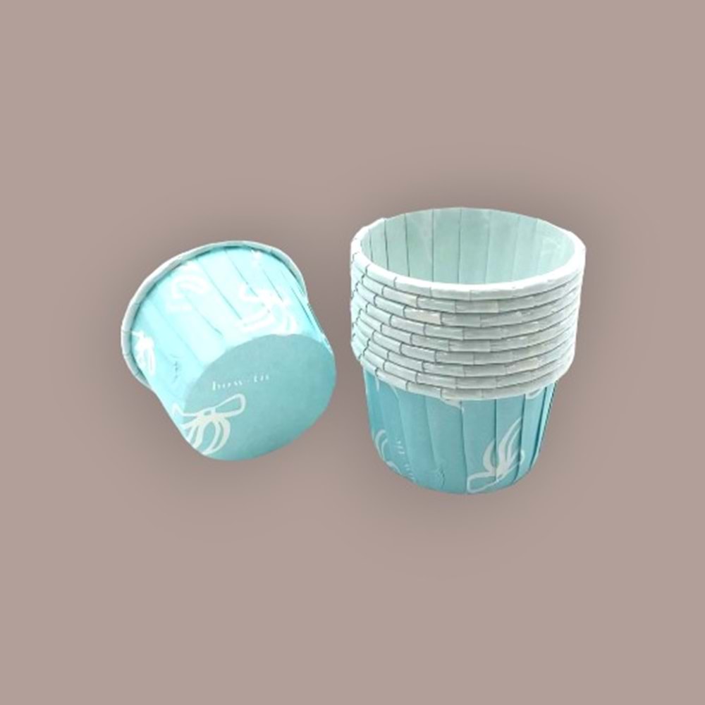 MUFFİN KEK KAPSÜLÜ - 38X30 MM - 25 Lİ - MAVİ