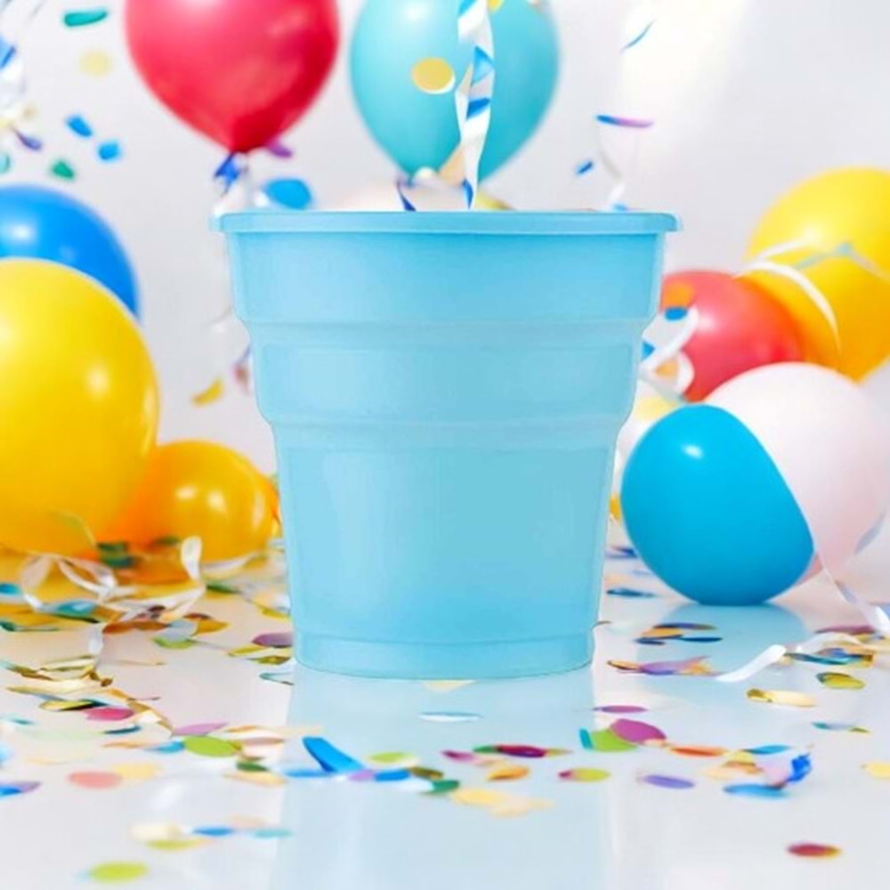 PLASTİK BARDAK - 25Lİ - MAVİ