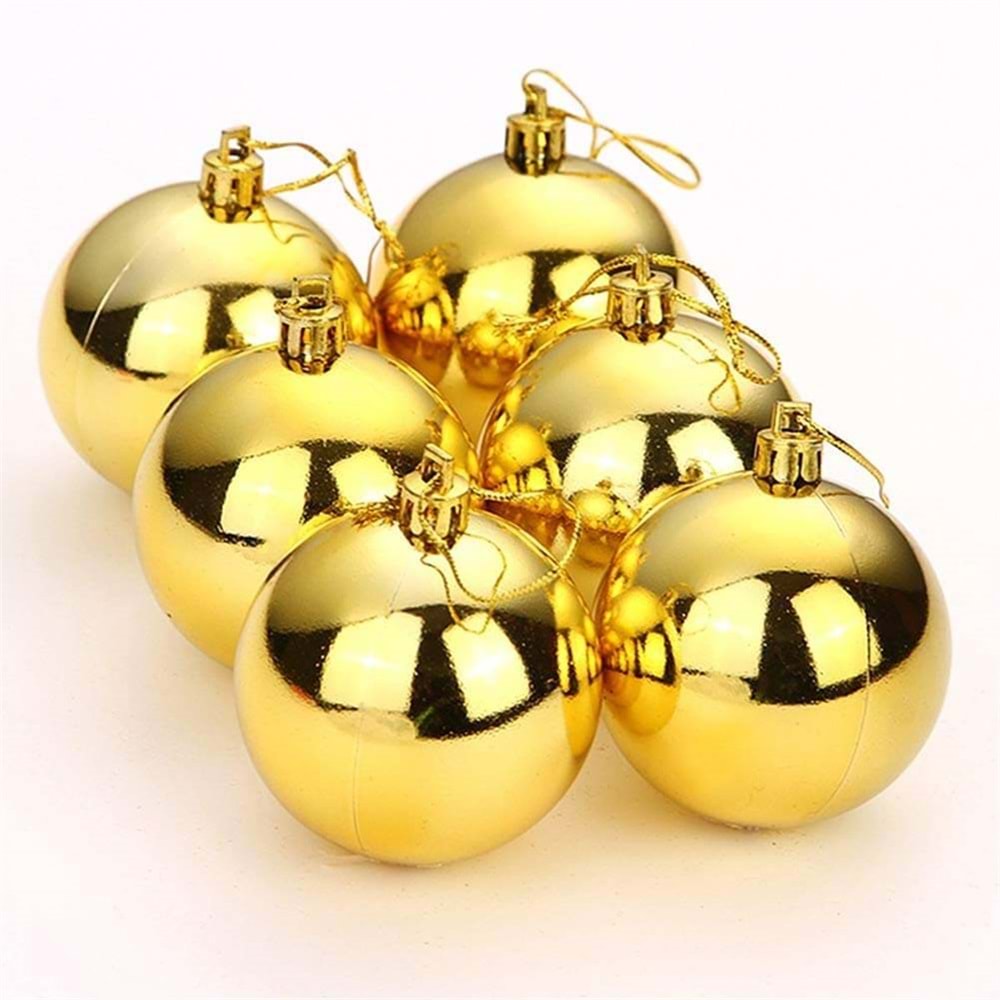YILBAŞI ASMA SÜS - TOP -10 CM - GOLD