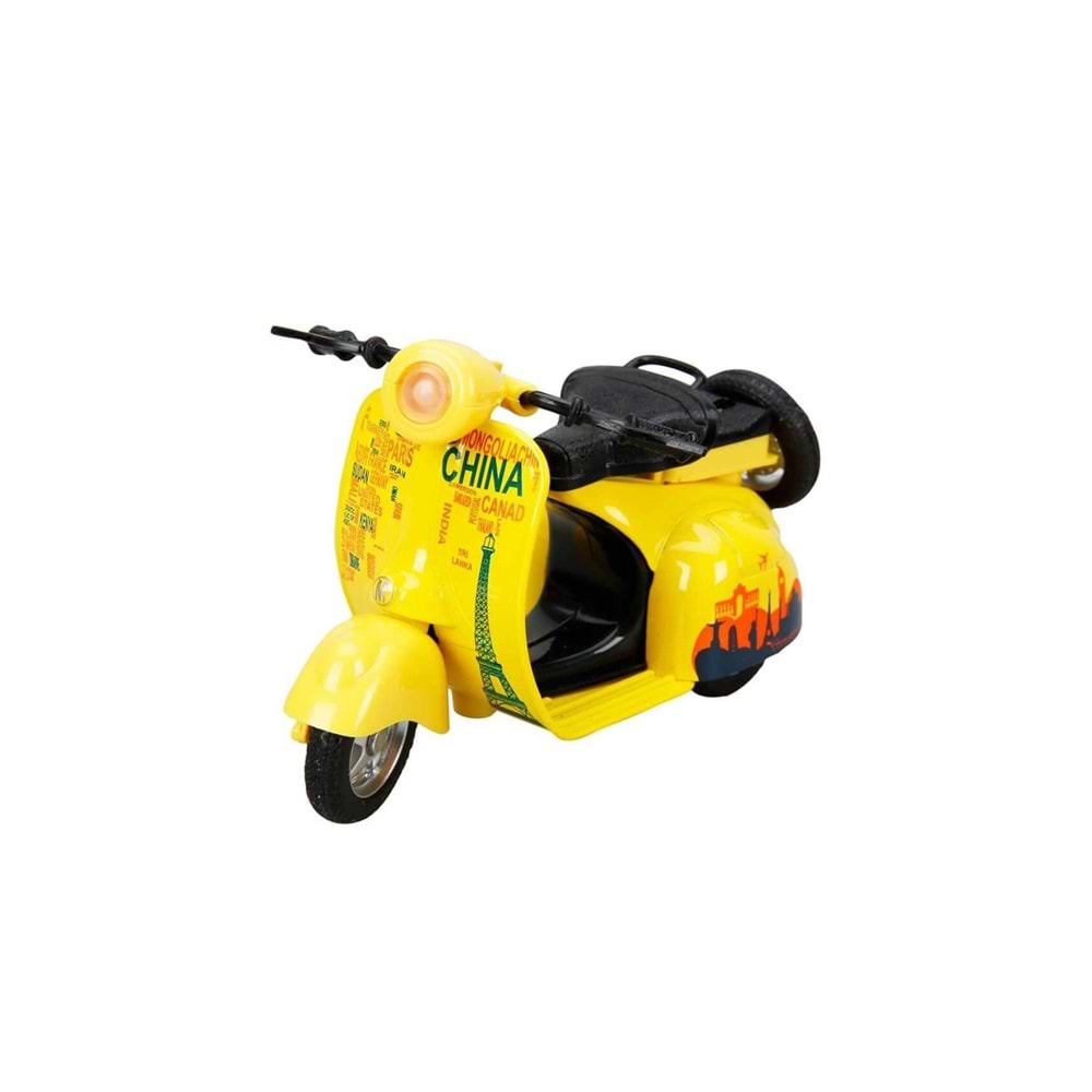 SUNMAN AÇIK MOTOSİKLET VESPA 12CM S00001639*48