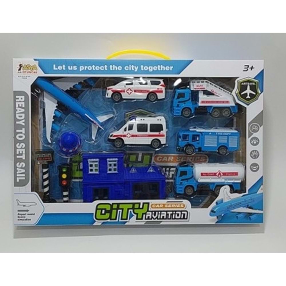 ASYA KT.HAVAALANI SETİ 15596-7756S-307*24