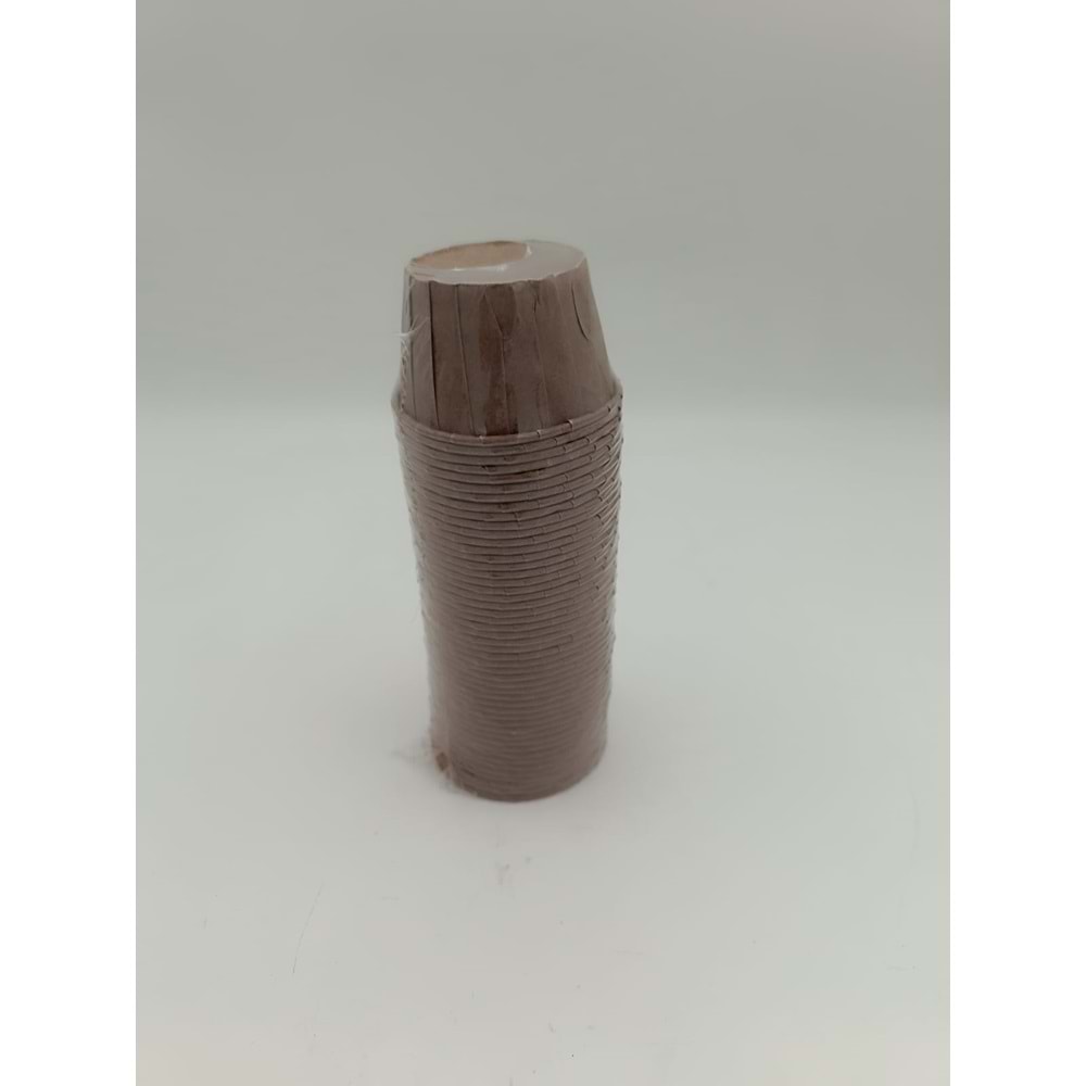 MUFFİN KEK KAPSÜLÜ - 38X65 MM - 50 Lİ - KAHVERENGİ