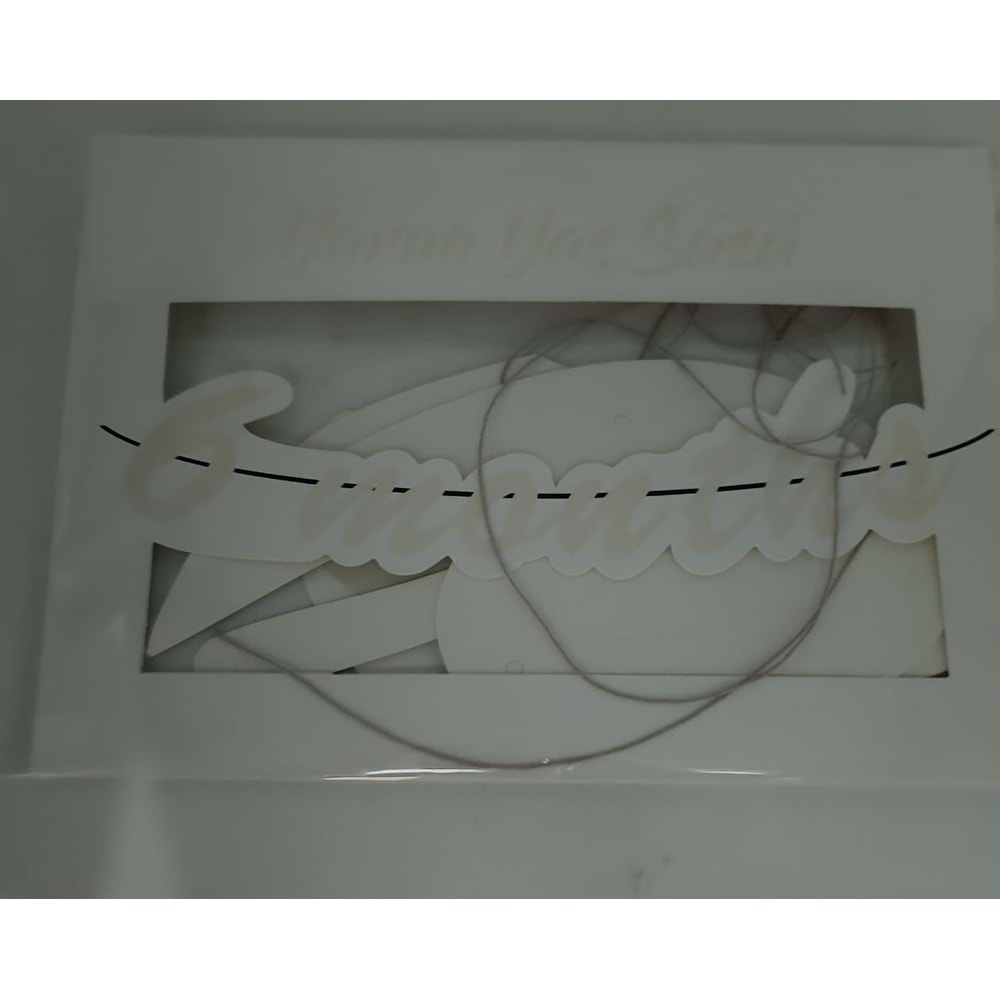 UZAR YAZI - YARIM YAŞ - BEYAZ - 1,5 METRE