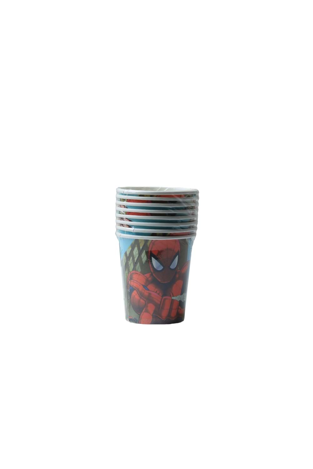 KARTON BARDAK - SPİDERMAN - 8 OZ - 8 Lİ