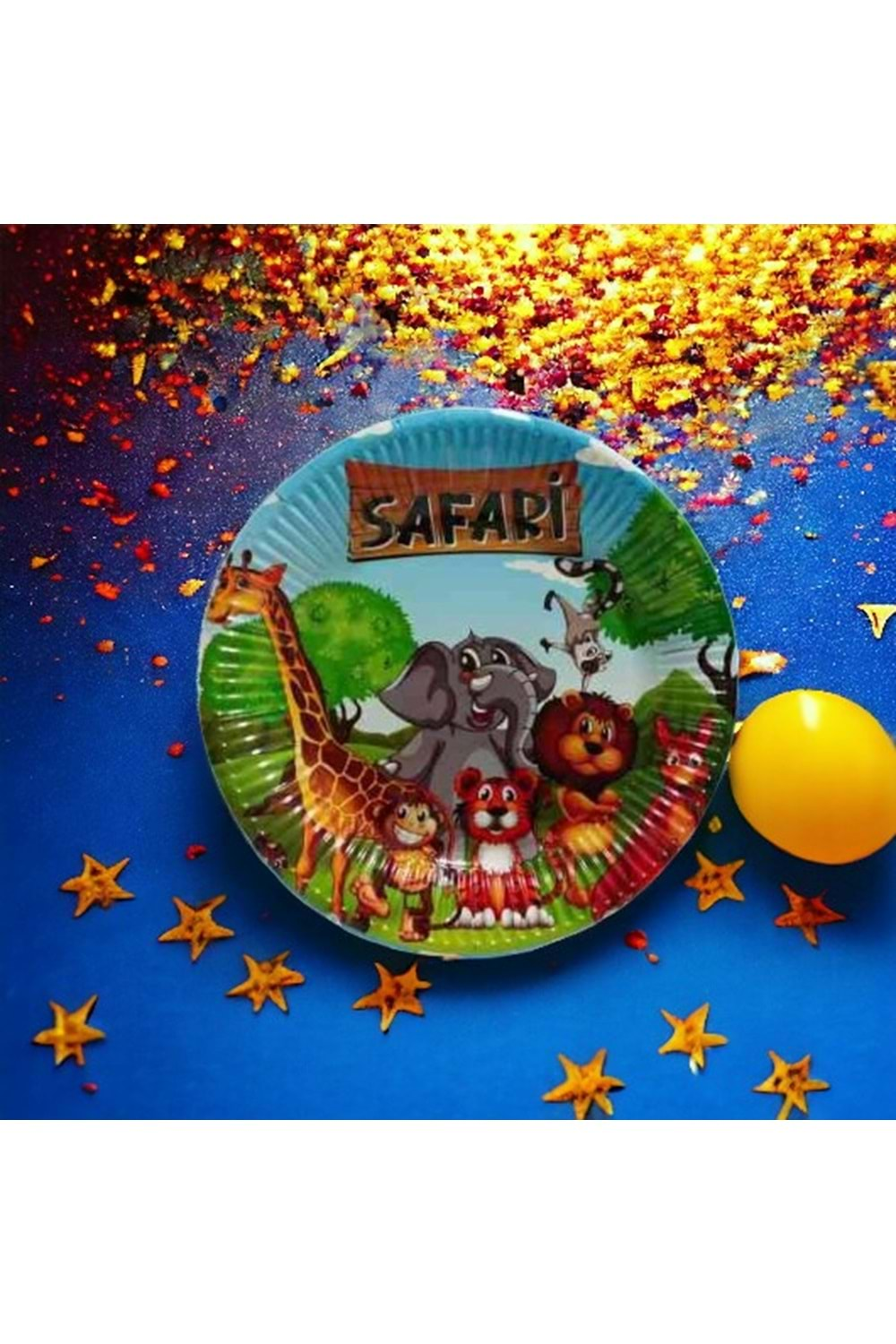 KARTON TABAK - SAFARİ - 23 CM - 8 Lİ