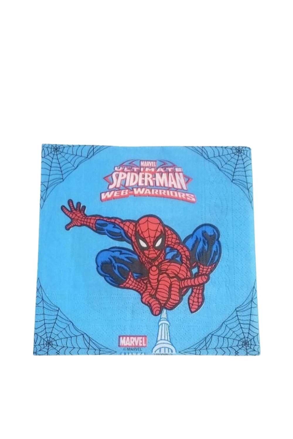 KAĞIT PEÇETE 33x33 CM - SPİDERMAN - 20 Lİ