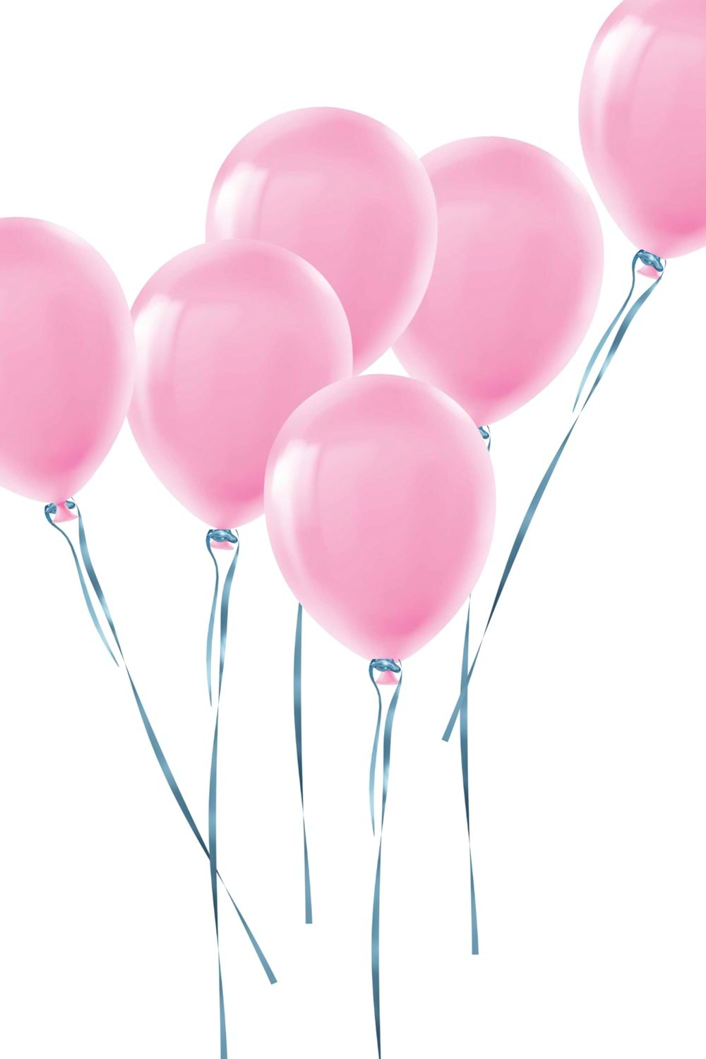 PASTEL BALON - PEMBE - 12'' - 100 LÜ