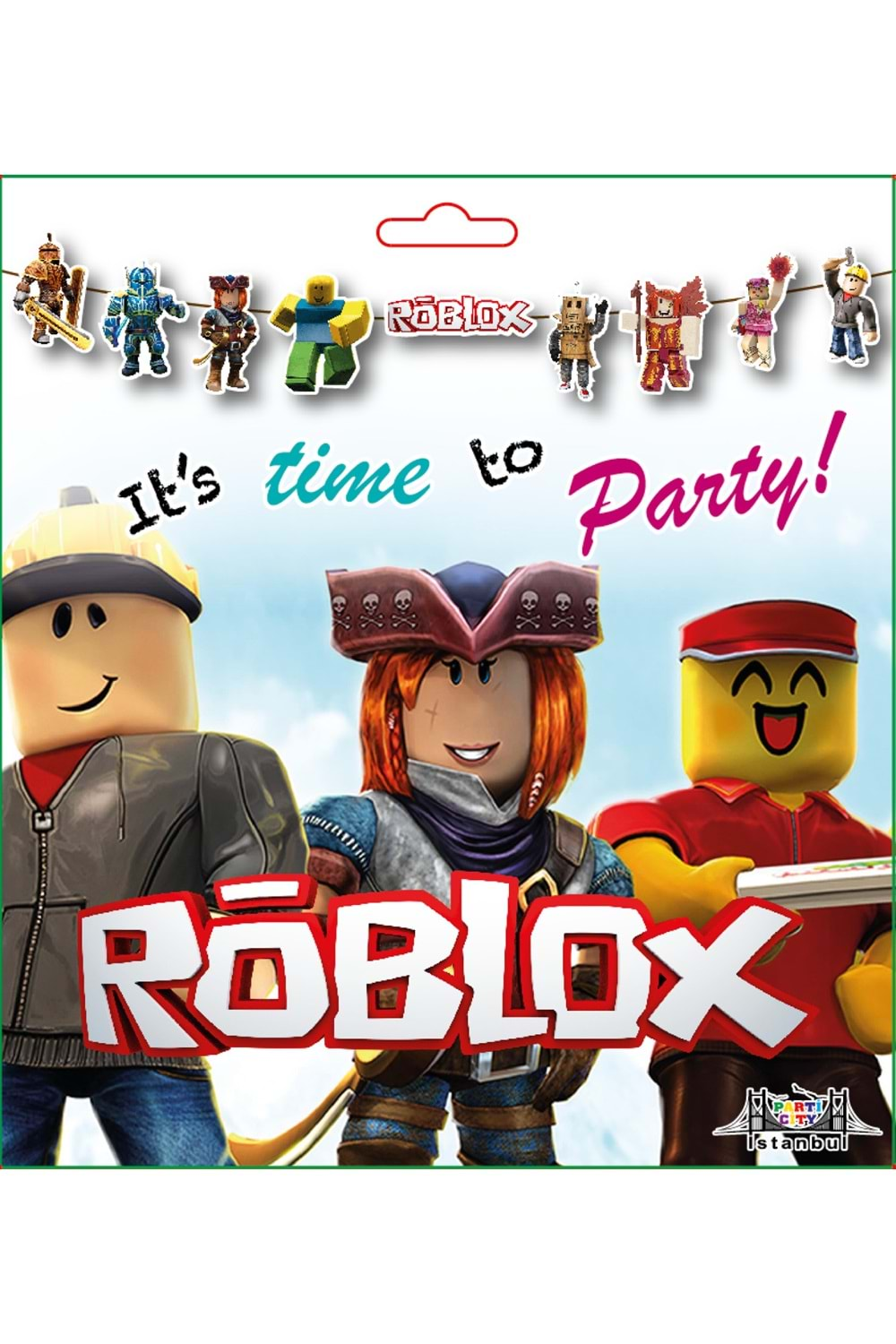 BANNER - DEKOR - ROBLOX - 15X17 CM