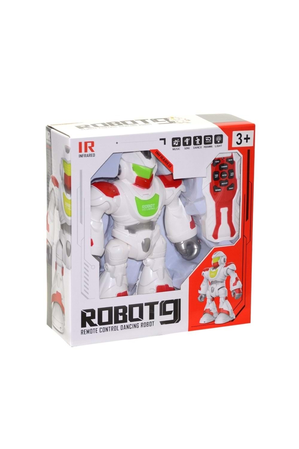 ASYA KT.KIMANDALI PİLLİ ROBOT 09406-J608-3*24