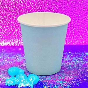 KARTON BARDAK - MAVİ - 8 OZ