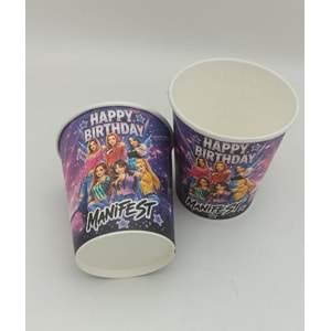 KARTON BARDAK - MANİFEST - 8 OZ