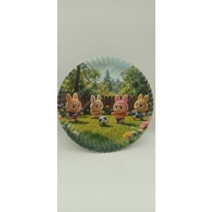 KARTON TABAK 8Lİ - LABUBU - 23 CM