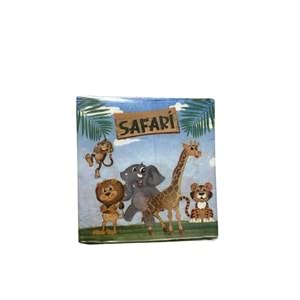 KAĞIT PEÇETE 33x33 CM - SAFARİ - 20 Lİ