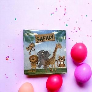 KAĞIT PEÇETE 33x33 CM - SAFARİ - 20 Lİ