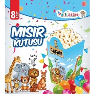 MISIR KUTUSU - SAFARİ - 15X15 CM