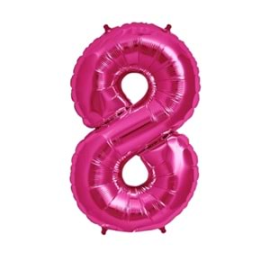 FOLYO BALON - 16 - 8 PEMBE - 16