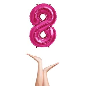 FOLYO BALON - 16 - 8 PEMBE - 16