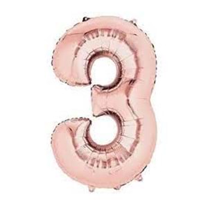 FOLYO BALON - 40 - 3 ROSEGOLD - 40