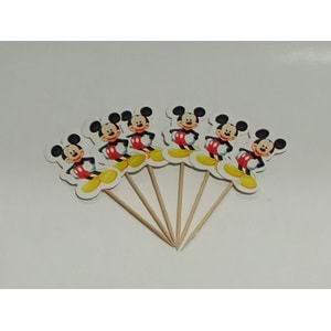KÜRDAN DEKORATİF - MİCKEY MOUSE - 20Lİ