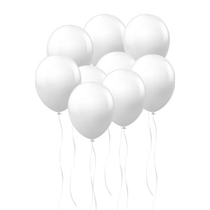 PASTEL BALON - BEYAZ - 12'' - 100 LÜ