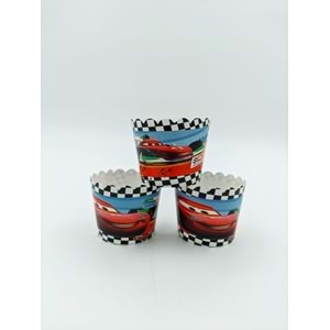 CUPCAKE KABI - 25 Lİ - CARS - 6,5X5,5 CM