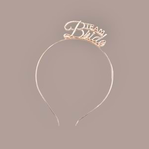 METAL TAÇ - TEAM BRİDE - ROSE GOLD