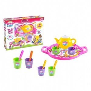 CANDY & KEN - TEPSİLİ ÇAY SETİ