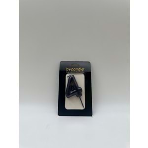 BYCANDLE - RAKAM MUM - 4 - SİYAH - 6 CM