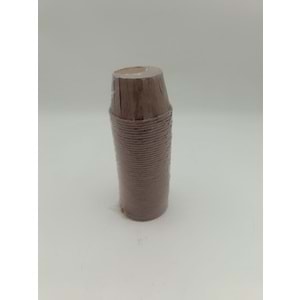MUFFİN KEK KAPSÜLÜ - 38X65 MM - 50 Lİ - KAHVERENGİ