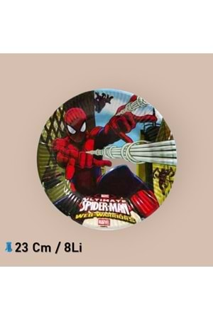 KARTON TABAK - SPİDERMAN - 23 CM - 8 Lİ