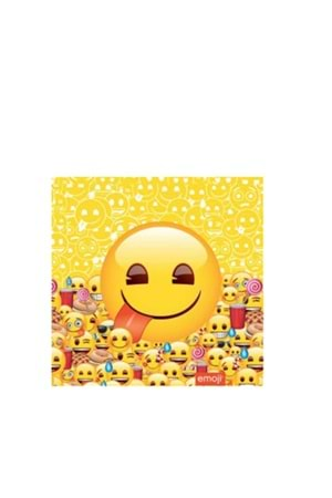 KAĞIT PEÇETE 33X33 CM - 20 Lİ - EMOJİ DÜNYASI