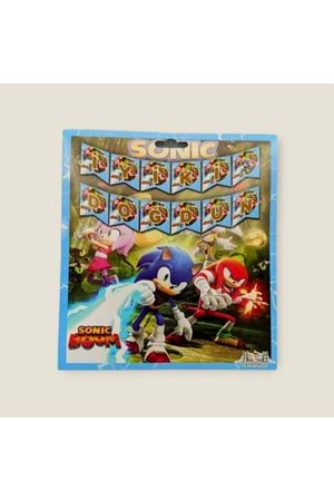 İYİ Kİ DOĞDUN BANNER - SONIC - 15X17 CM