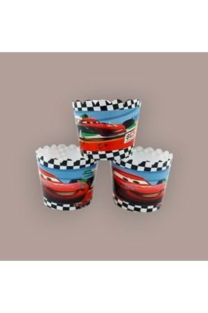 CUPCAKE KABI - 25 Lİ - CARS - 6,5X5,5 CM