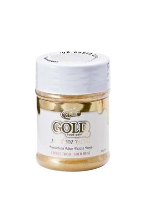 DR.GUSTO - METALİK - TOZ - GIDA BOYASI - GOLD - 10 GR