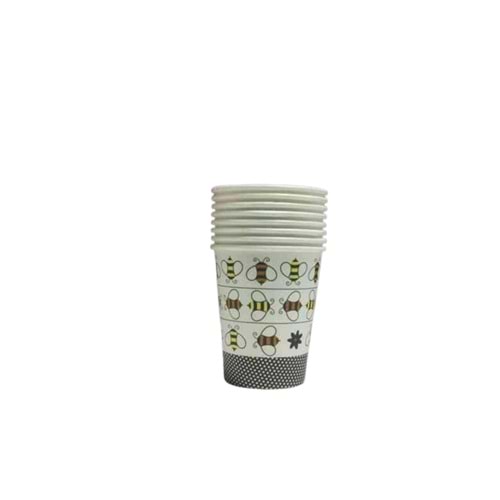 KARTON BARDAK - ARI - 8 OZ - 8 Lİ