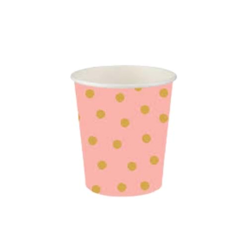 KARTON BARDAK - PASTEL DÜŞLER SOMON - 8 OZ - 8Lİ